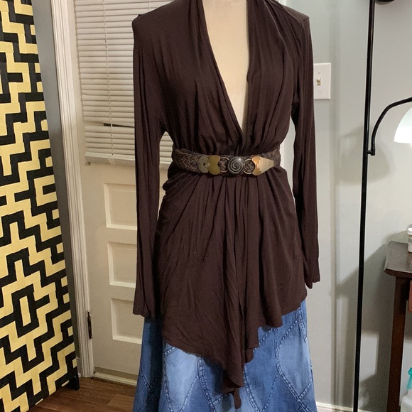 Vintage Abstract Metalwork Looking Belt - Picture 4 of 10